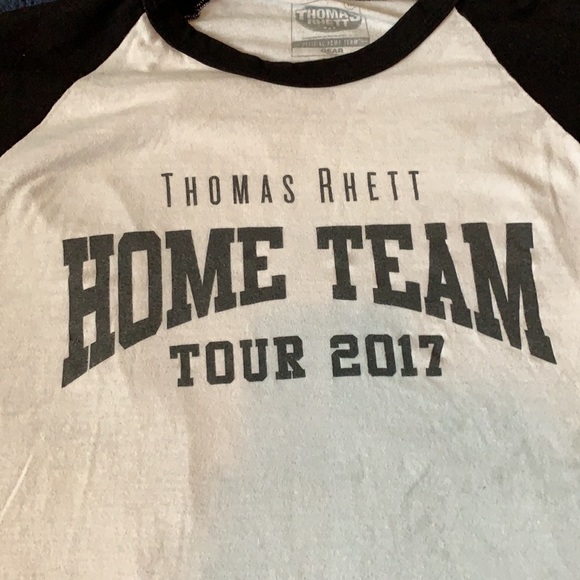 Official “Thomas Rhett” Home Team Tour 3/4 Sleeve Unisex Baseball Tee - Picture 7 of 7